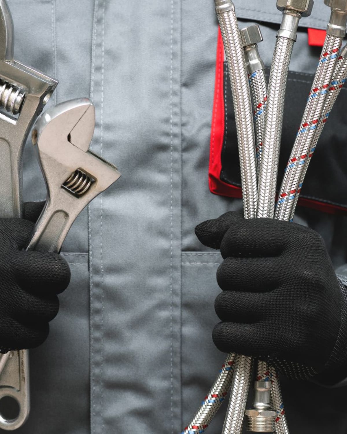 On Point plumber with tools ready for an Indianapolis service call