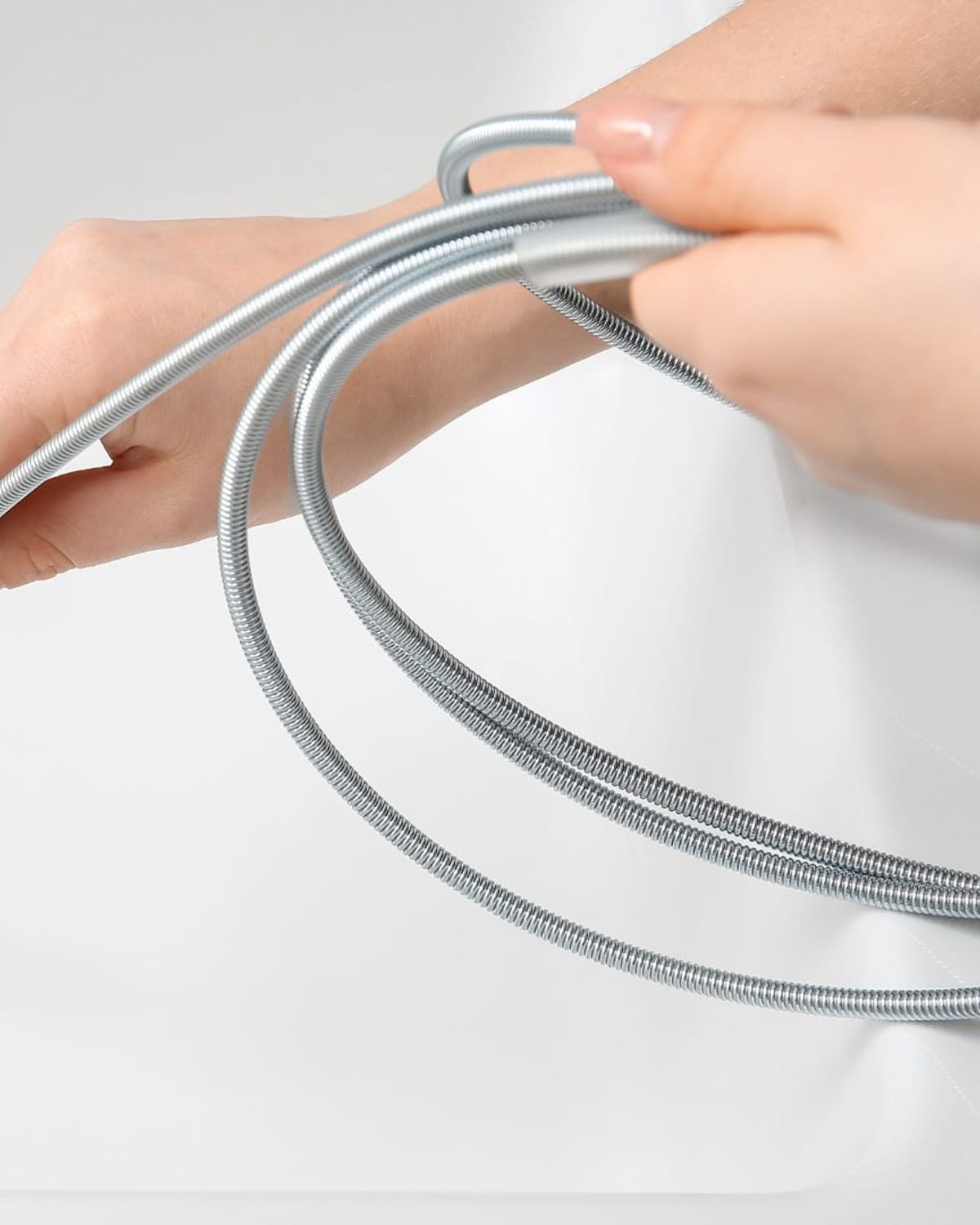 Drain snake feeding into a Whiteland kitchen line